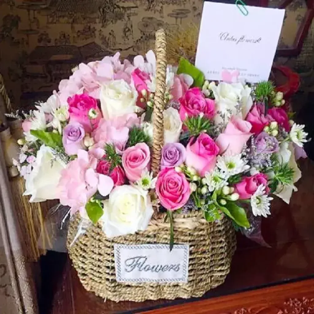 Flower Basket 04