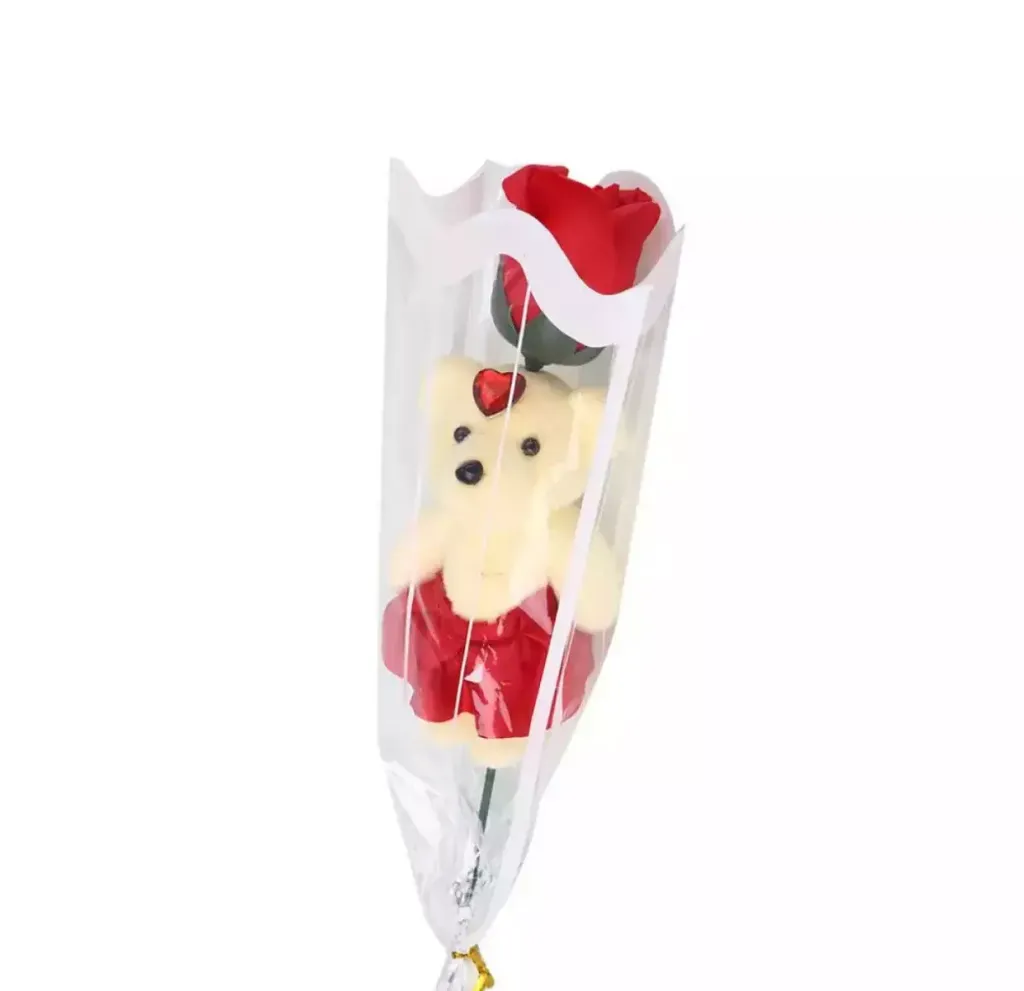 Fresh Rose Bear (per stalk)