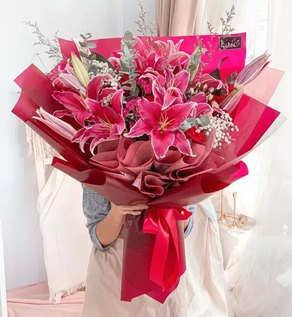 Pink lily