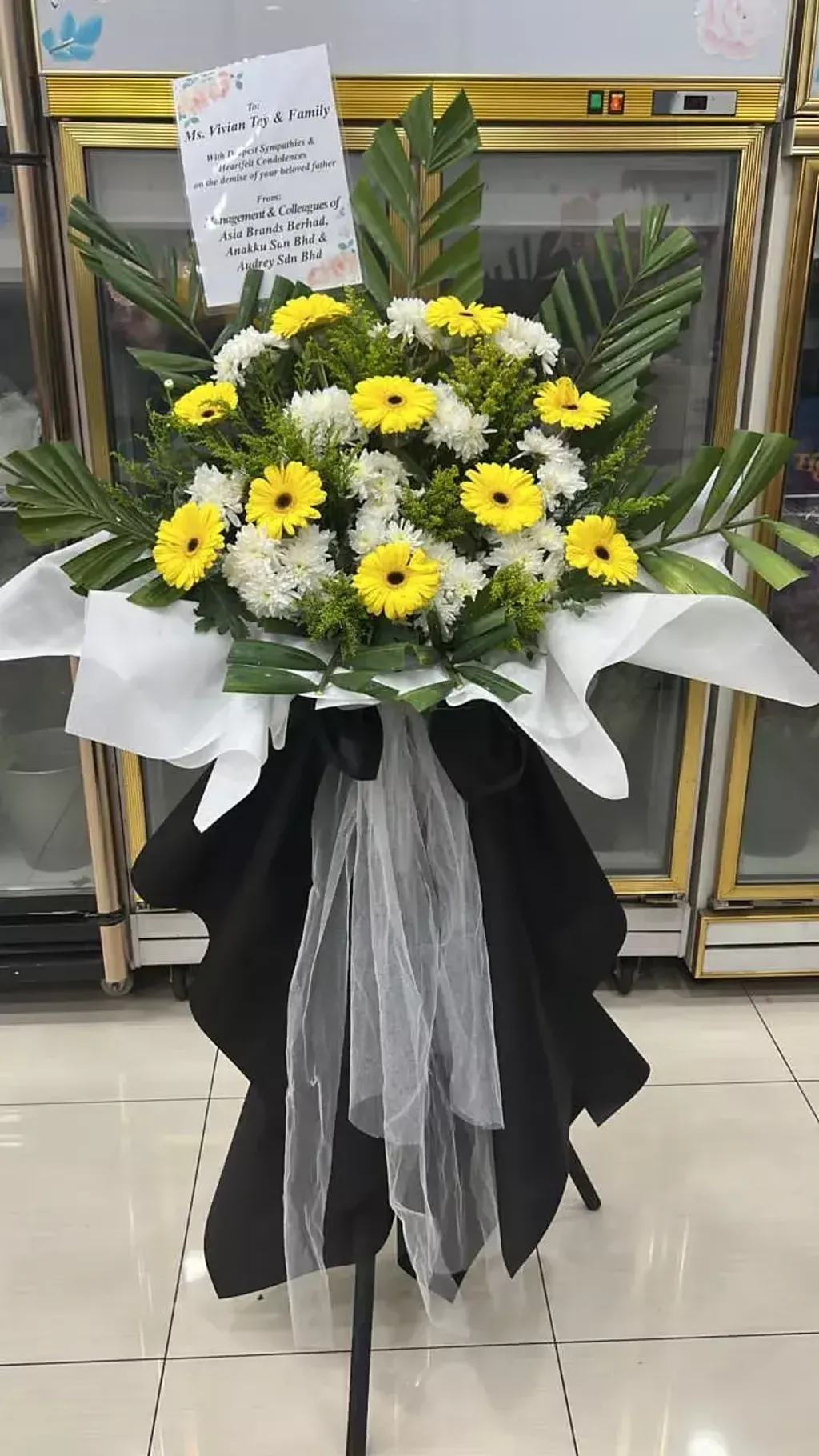 Condolence Stand 18