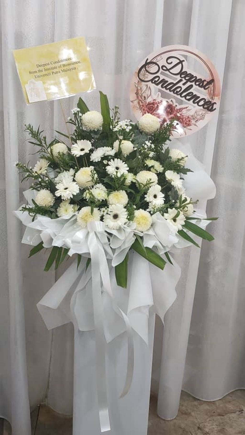 Condolences Flower Stand 224