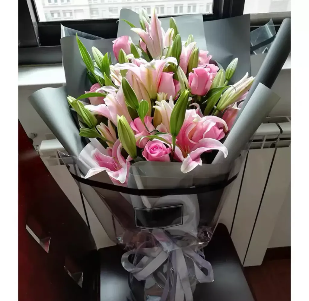 Lily Bouquet Pink